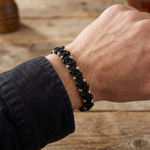 Мъжка плетена гривна R3