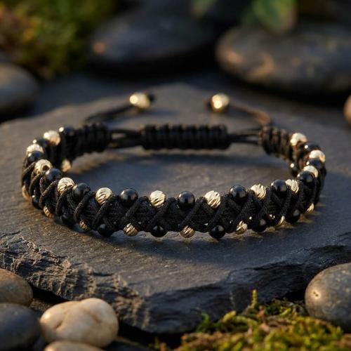 Мъжка плетена гривна R3