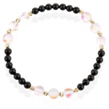 Гривна със златни топчета Любов и Граници