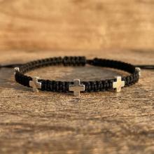 Гривна с конец и сребърни кръстове