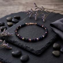 Гривна със златни топчета R5 Гривна със златни топчета R5