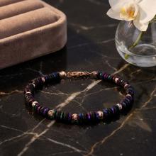 Гривна със златни топчета R5 Гривна със златни топчета R5