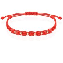 Мъжка гривна със златни топчета и черен оникс R22