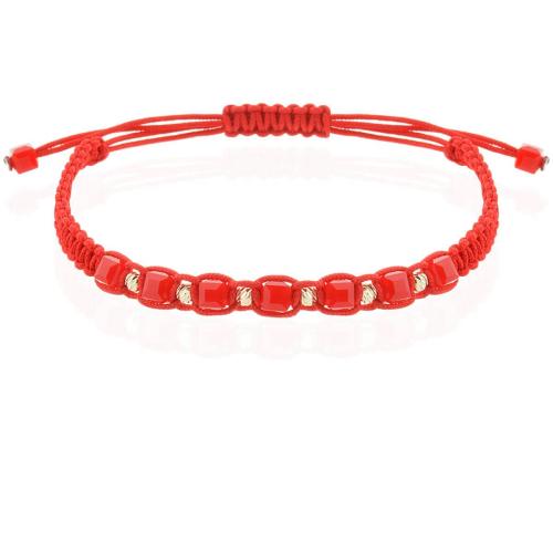 Мъжка гривна със златни топчета и черен оникс R22