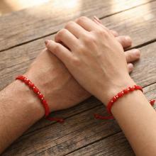 Мъжка гривна със златни топчета и черен оникс R22