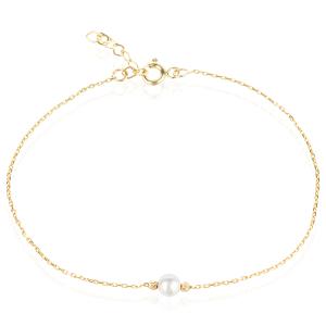 Златна гривна Fresh Pearl