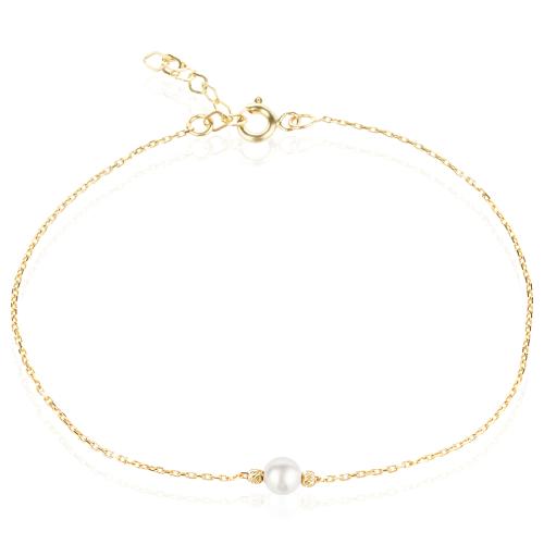 Златна гривна Fresh Pearl