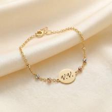 Златна гривна с плочка Дорика