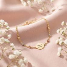 Златна гривна с плочка Дорика