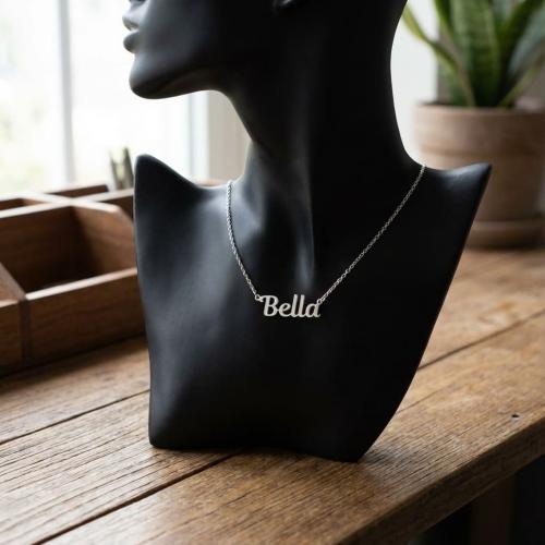 Сребърно колие Bella