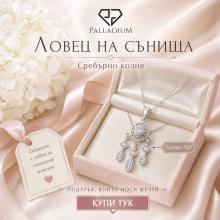 Сребърно колие Ловец на сънища