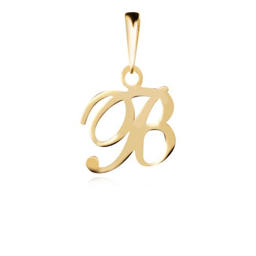 Златен медальон с инициали