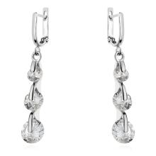 Сребърен комплект с циркони 7103