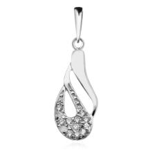 Сребърен комплект с циркони 7111