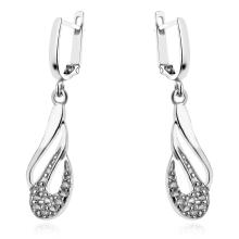 Сребърен комплект с циркони 7111