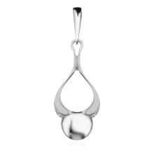 Сребърен Комплект Обеци и Медальон 7164