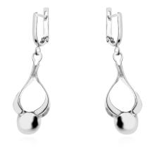 Сребърен Комплект Обеци и Медальон 7164