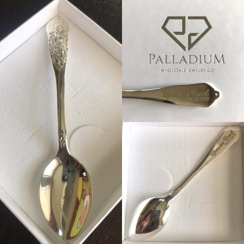 Сребърна лъжица L4