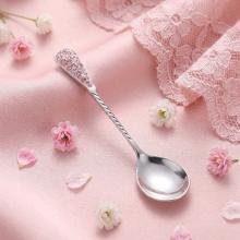 Сребърна лъжица с кристали от Sw® L1 Marilyn