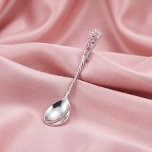 Сребърна лъжица с кристали от Sw® L1 Marilyn