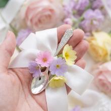 Сребърна лъжица L4