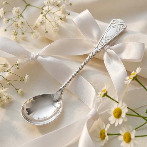 Сребърна лъжица L6