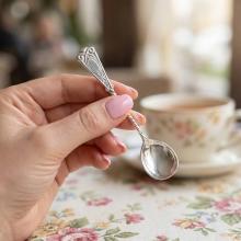 Сребърна лъжица L6