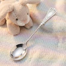 Сребърна лъжица L6