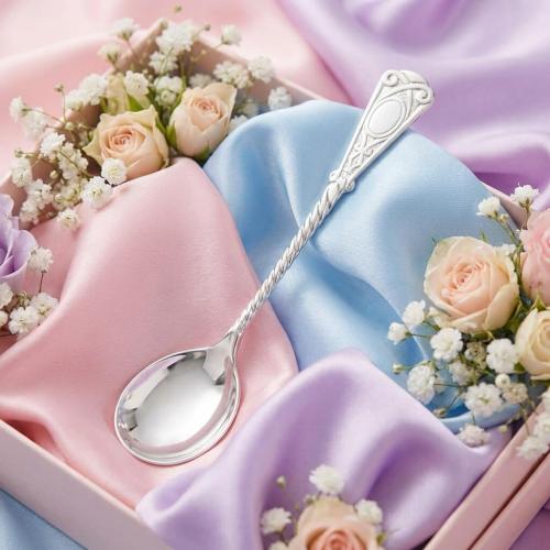 Сребърна лъжица L6