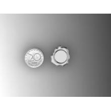 Сребърен медальон - Восъчен печат с буква или послание по избор