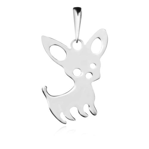 Сребърен медальон Doggy