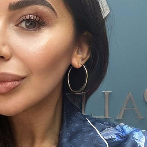 Златни обеци халки 40 мм