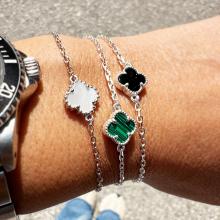 Сребърна гривна One Cleef
