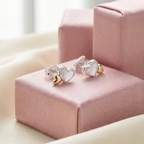 Сребърни обеци In Love