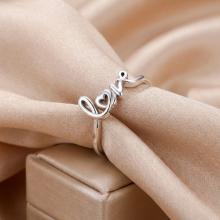 Сребърен пръстен Love Сребърен пръстен Love