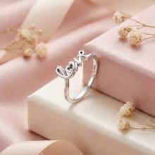 Сребърен пръстен Love Сребърен пръстен Love