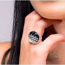 Сребърен Пръстен С Кристали От Sw® SP704 Crystal