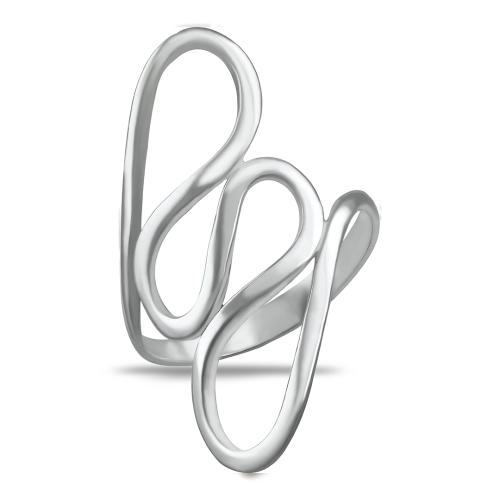 Модерен сребърен пръстен