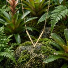 Златно колие Vivian