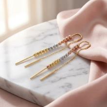 Трицветни Златни обеци Tricolore Трицветни Златни обеци Tricolore