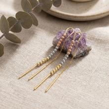 Трицветни Златни обеци Tricolore Трицветни Златни обеци Tricolore