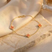 Златна гривна Турмалин