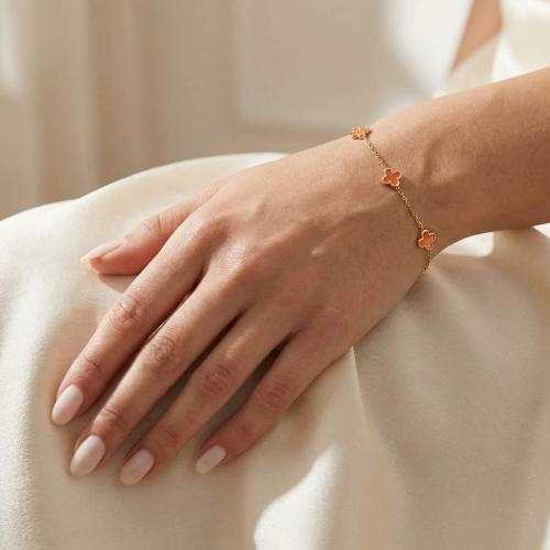 Златна гривна Турмалин