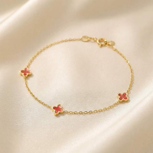 Златна гривна Турмалин