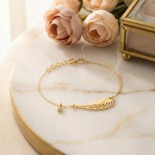 Златна гривна Ангелско крило