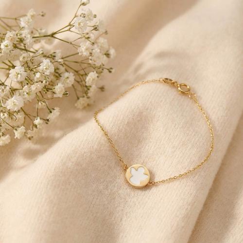 Златна гривна с Ангелче