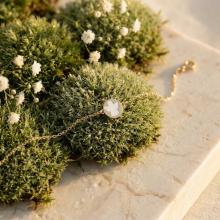 Златна гривна с Ангелче Златна гривна с Ангелче