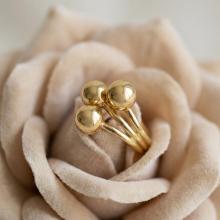 Дамски златен пръстен Estell