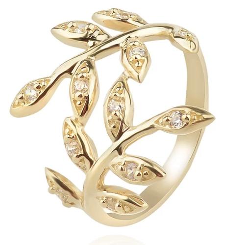 Дамски златен пръстен Евридика