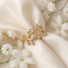 Дамски златен пръстен Евридика